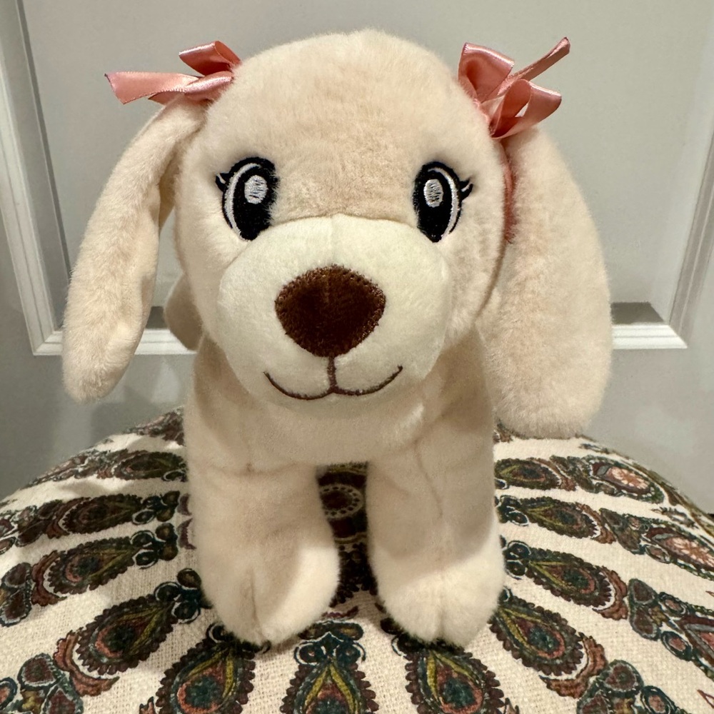 ‘Carried Away’ Plush Puppy Bag